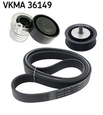 SKF Skretni/vodeći valjak, klinasti rebrasti remen
